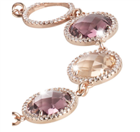 Bracciale Boccadamo Donna Sharada in Bronzo Zirconia XBR399RS - XBR399RS